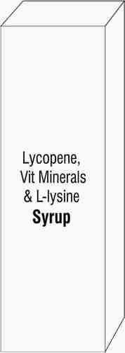 Lycopene Vit Minerals & L-lysine Syrup