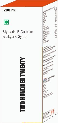 Silymarin B Complex & L Lysine Syrup