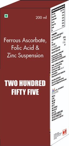 Ferrous Ascorbate Folic Acid & Zinc Suspension