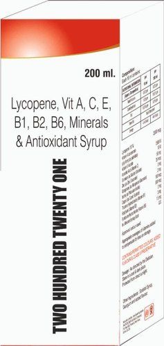 Lycopene Vit A , C , E B1 B2 B6 Minerals & Antioxidant Syrup