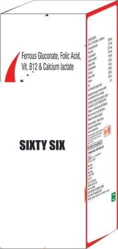 Ferrous Gluconate Folic Acid Vit B 12 & Calcium Lactate