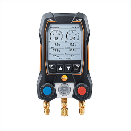 Smart Digital Manifold with Bluetooth and 2-Way Valve Block By TESTO INDIA PRIVATE LIMITED