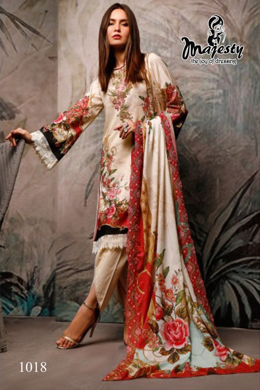 Majesty Firdous The Luxury Lawn Vol 2 Lawn Cotton Pakistani Suit Catalog
