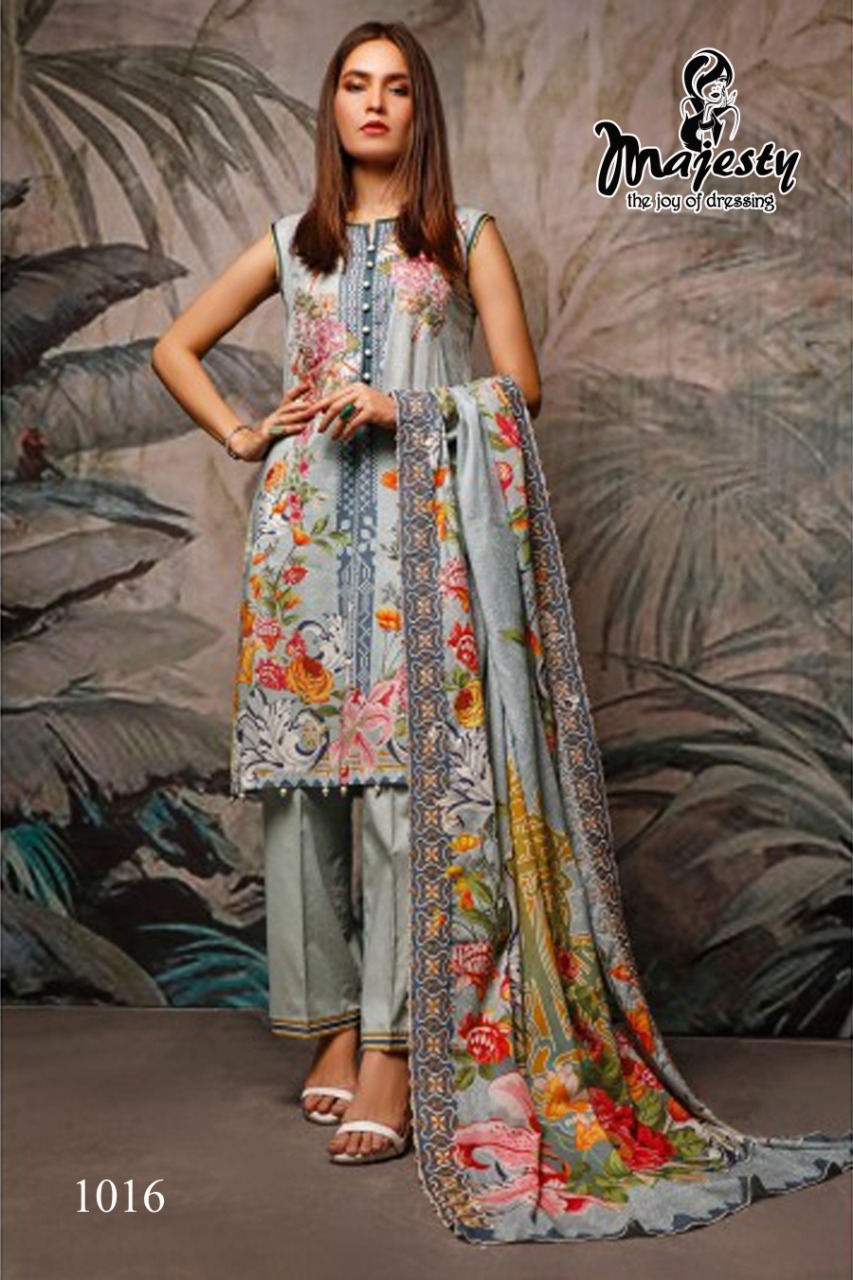 Majesty Firdous The Luxury Lawn Vol 2 Lawn Cotton Pakistani Suit Catalog