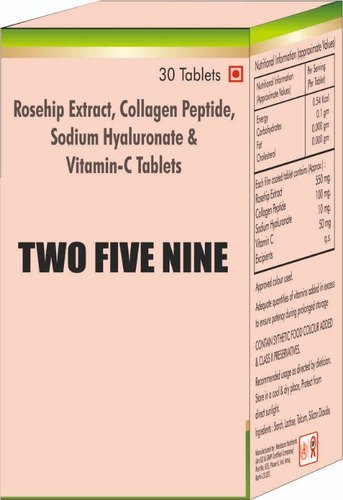 Rosehip Extract Collagen Peptide Sodium Hyaluronate & Vit C Tablet
