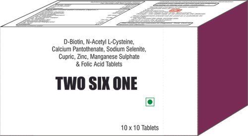 D Biotin N Acetyl L Cysteine Calcium Pantothenate Sodium Selenite Cupric Zinc Manganese Sulphate