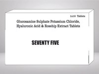 Glucosamine Sulphate Potassium Chloride Hyaluronic Acid & Rosehip Extract Tablet