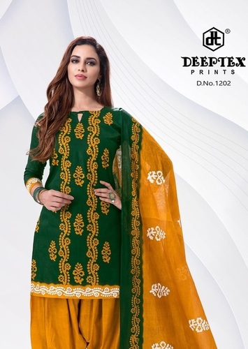 Deeptex Prints Batik Plus Vol 12 Cotton Printed Dress Material Catalog