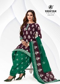 Deeptex Prints Batik Plus Vol 12 Cotton Printed Dress Material Catalog