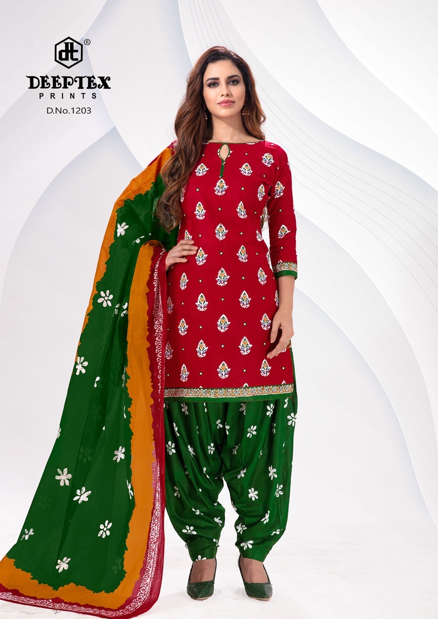 Deeptex Prints Batik Plus Vol 12 Cotton Printed Dress Material Catalog