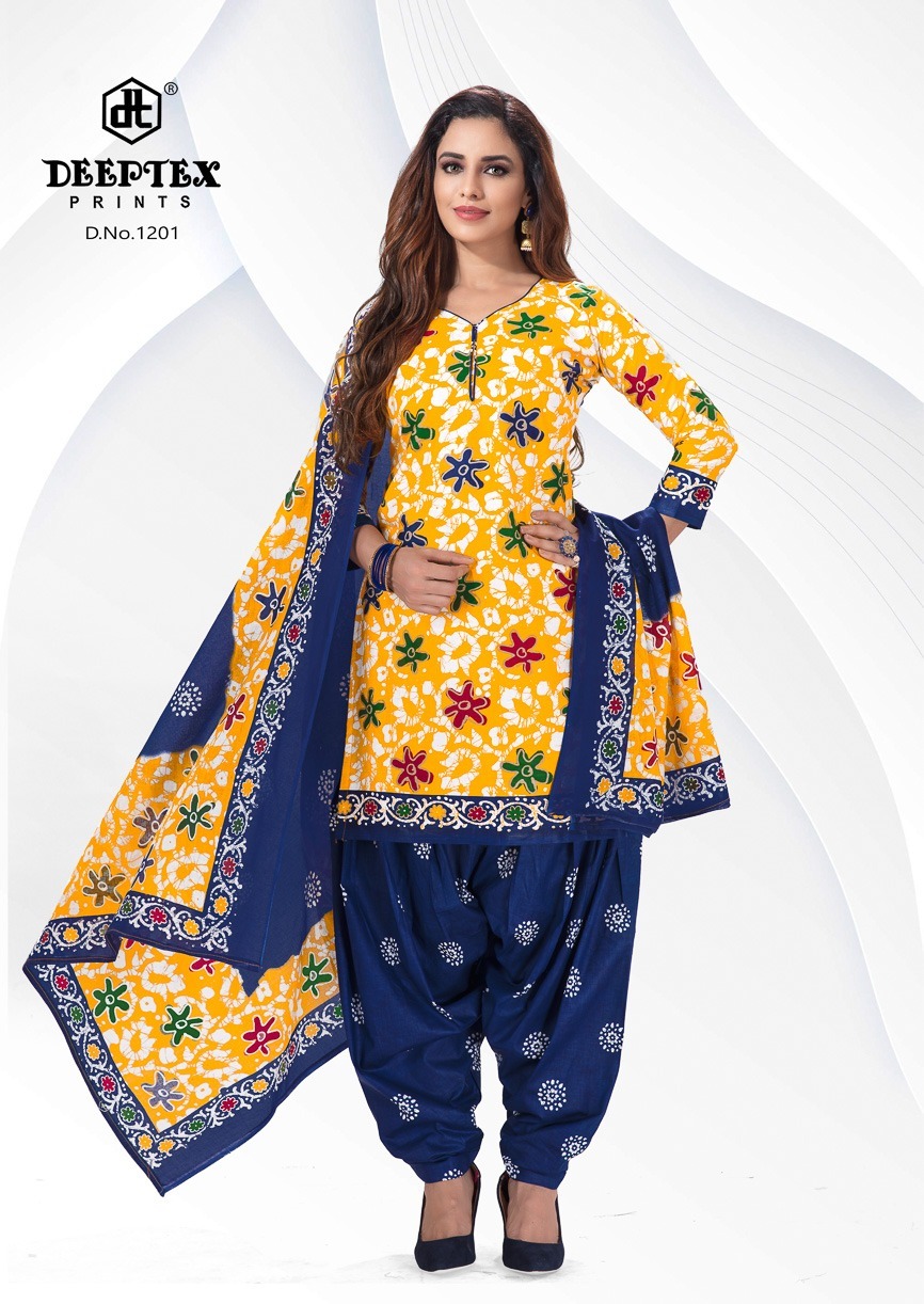 Deeptex Prints Batik Plus Vol 12 Cotton Printed Dress Material Catalog
