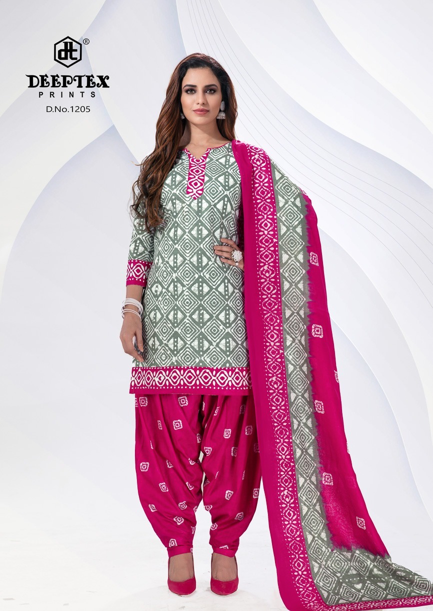 Deeptex Prints Batik Plus Vol 12 Cotton Printed Dress Material Catalog