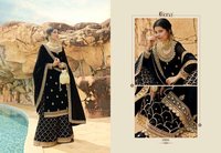 Fiona Shehnaaz Georgette With Embroidery Work Designer Suit Catalog