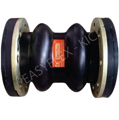 Easyflex Rubber Expansion Double Arc Bellow - Greater Movement with Higher Pressure, Positive Sealing Without Gaskets, Vibration Noise Shock Absorption