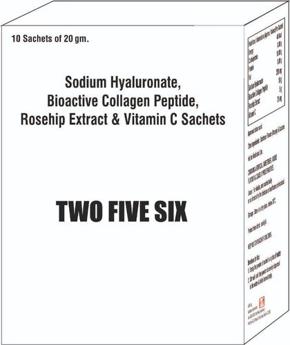 Sodium Hyaluronate Bioactive Collagen Peptide Rosehip Extract & Vit C Sachet