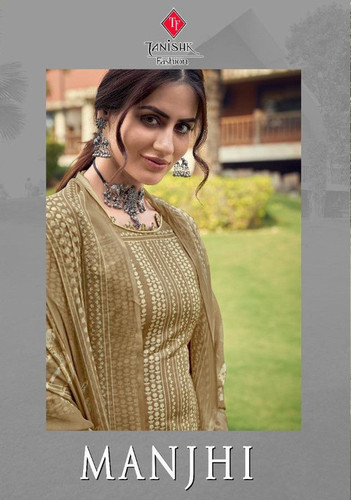 Tanishk Fashion Manjhi Pure Lawn Cambric Cotton Suits Catalog