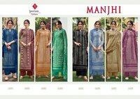 Tanishk Fashion Manjhi Pure Lawn Cambric Cotton Suits Catalog