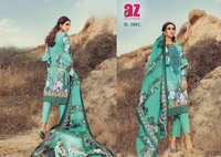 AL Zohaib Roohi Pure Lawn Cotton Pakistani Print Salwar Suits Catalog