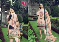 AL Zohaib Roohi Pure Lawn Cotton Pakistani Print Salwar Suits Catalog