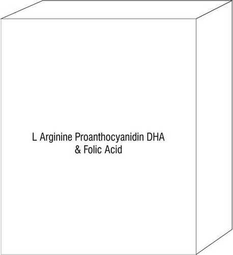 L Arginine Proanthocyanidin DHA & Folic Acid