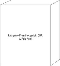 L Arginine Proanthocyanidin DHA & Folic Acid