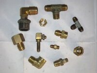 Brass Forged Fittings - Color: Golden