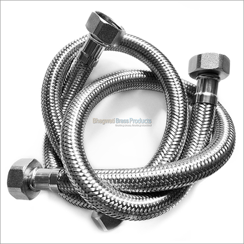 Connection Pipe - Stainless Steel 304, Customized Size, EPDM Rubber, 1/2 BSP, 3/8 BSP, 1" BSP Male and Female Ends, Flexible for Industrial Use