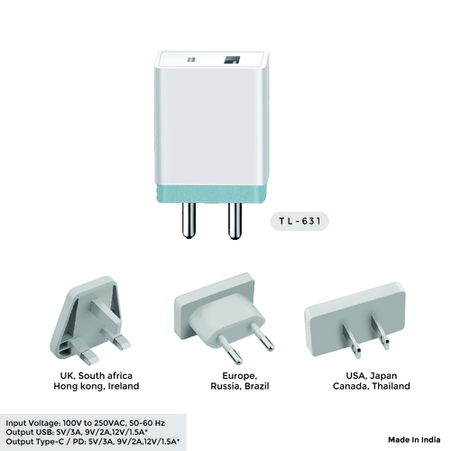 18w Type C + Pd Wall Charger