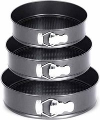 Cake Mould Round 3pcs