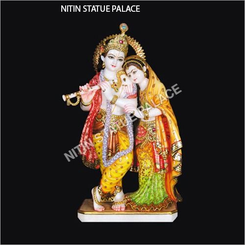 Fancy Radha Krishna Statue