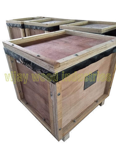 Natural Wood Industrial Wooden Packaging Boxes