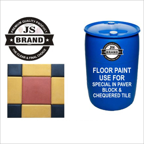Floor Paint Special In Paver Block And Chequered Tile Chemical Name: Acrylic Polish