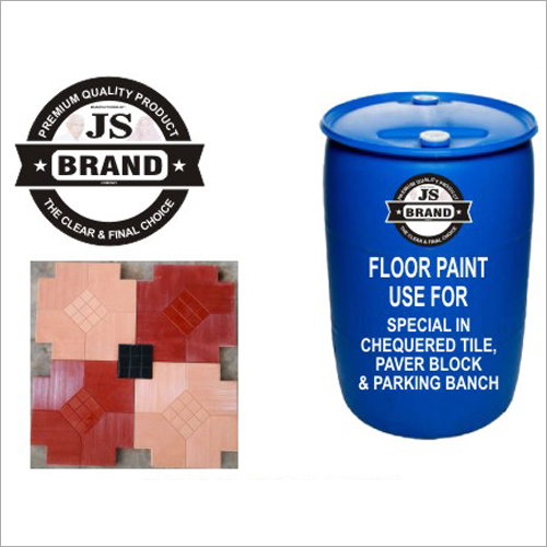 Floor Paint For Chequred Tile Application: Paver Blocks And All Concrete Products