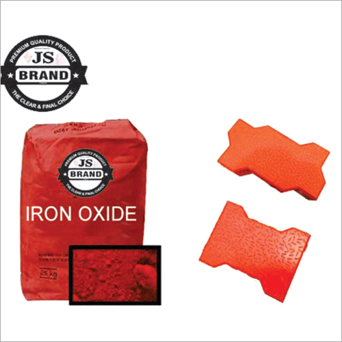 25 kg Iron Oxide Red Color By JS BRAND