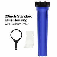 20 Inch Jumbo Filter Housing - High-grade Bpa-free Polypropylene, Efficient Water Filtration System, Universal Compatibility