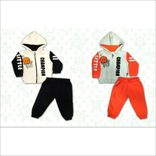 Kids Hooded Fleece Sets