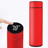 Smart Vacuum Insulated Water Bottle with LED Temperature Display