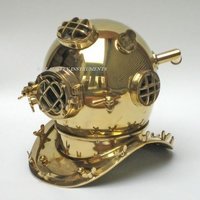 Mark V Brass Diving Helmet