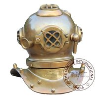Antique Us Navy Diving Helmet Mark V Small Diving Helmet Antique Divers Helmet