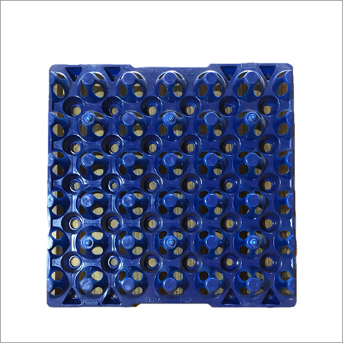 Pvc First Quality Blue Double Egg Tray