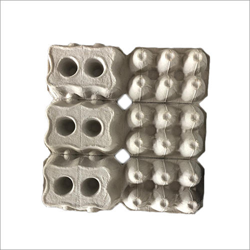 White Egg Paper Tray