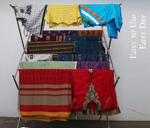 Zig Zag SS Cloth Drying Stand Suppliers In Coimbatore