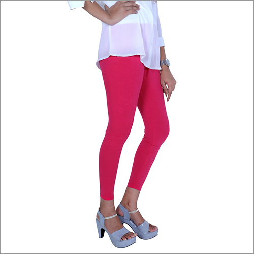 Ladies Plain Legging - Cotton Material, Casual Dress Type | Washable Comfort for Everyday Wear