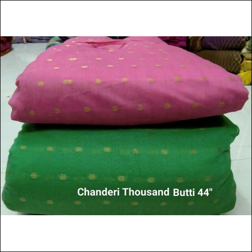 Chanderi Thousand Butti Fabric