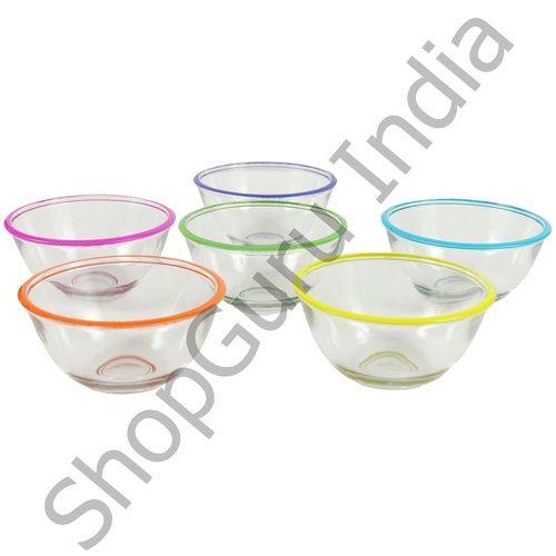 Just Jelly 6 Pcs Decorative Glass Set With Spoon