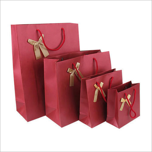 Available In Different Color Paper Gift Bag