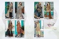 Rinaz Fashion Maryams Gold Vol 8 Georgette With Embroidery Work Pakistani Suit Catalog