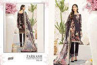 Shree Fabs Zarkash Luxury Lawn Vol 1 Cotton Pakistani dress Material Catalog