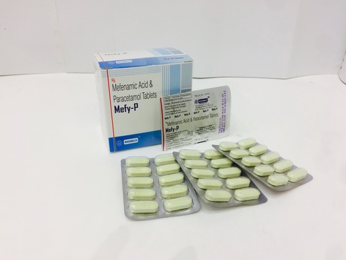 Mefenamic Acid 500 mg, Paracetamol 325 mg.