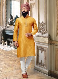 Designer Party Wear Vol 2 Silk Kurta With Pajama Catalog Collection